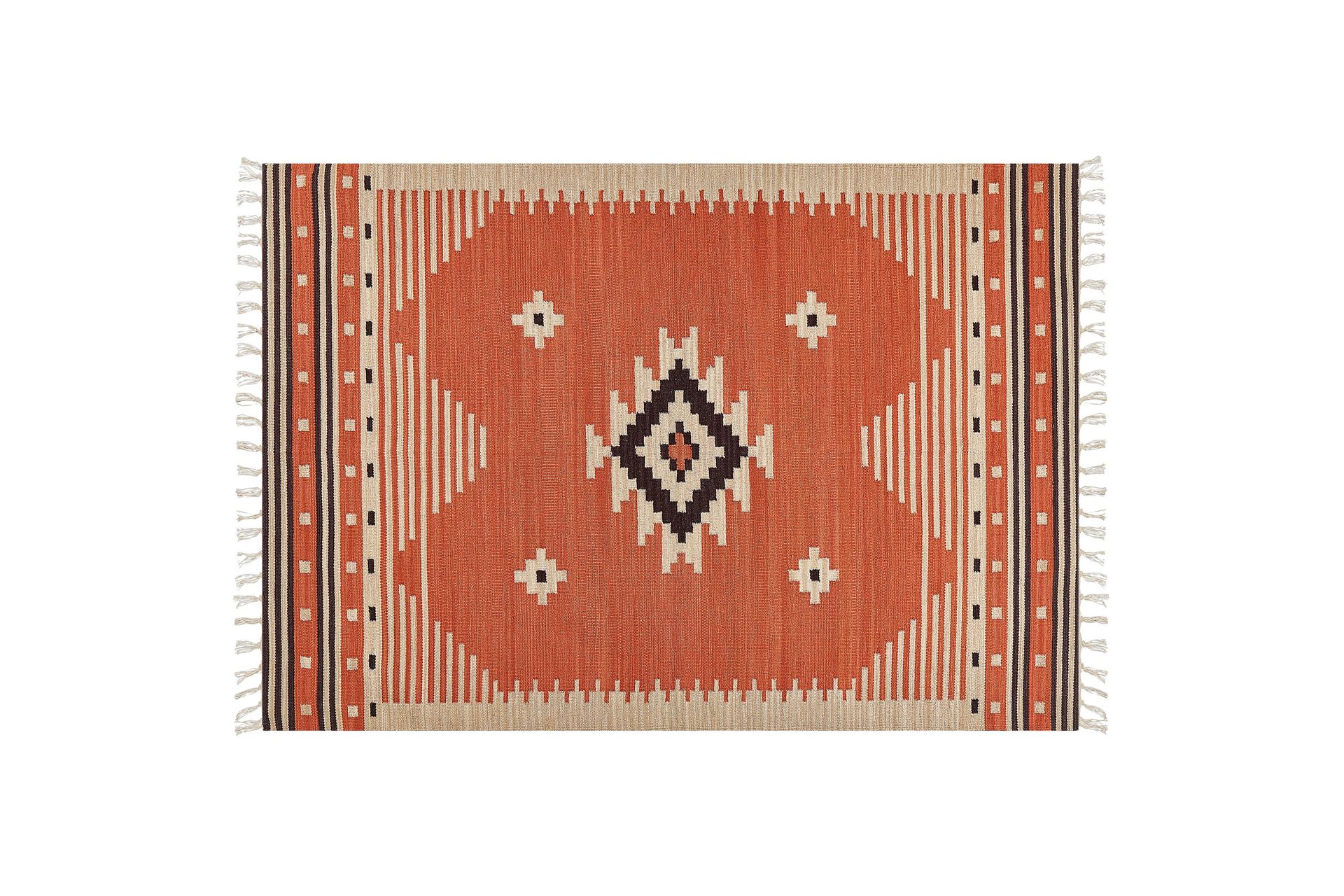 Bomullsmatta Gavar 160x230 cm - Orange