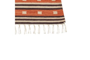 Bomullsmatta Gavar 80x300 cm - Orange - Textil & mattor - Matta - Modern matta - Bomullsmatta