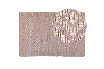 Bomullsmatta Gerze 140x200 cm - Rosa - Textil & mattor - Matta - Modern matta - Bomullsmatta