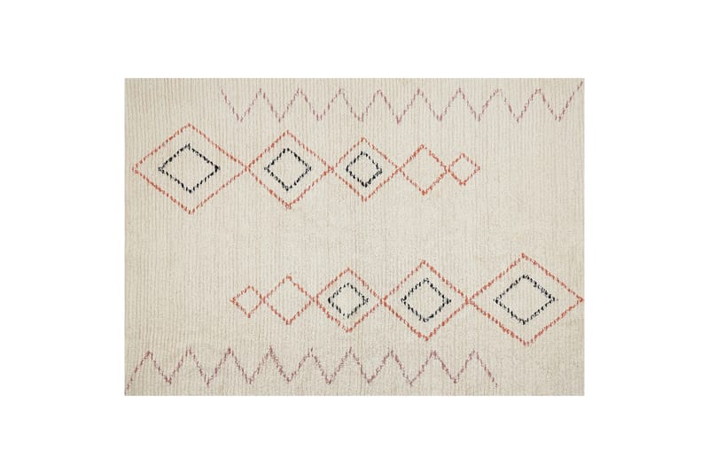 Bomullsmatta Guwahati 160x230 cm - Beige - Textil & mattor - Matta - Modern matta - Bomullsmatta