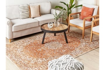 Bomullsmatta Hayat 160x230 cm - Orange - Textil & mattor - Matta - Modern matta - Bomullsmatta