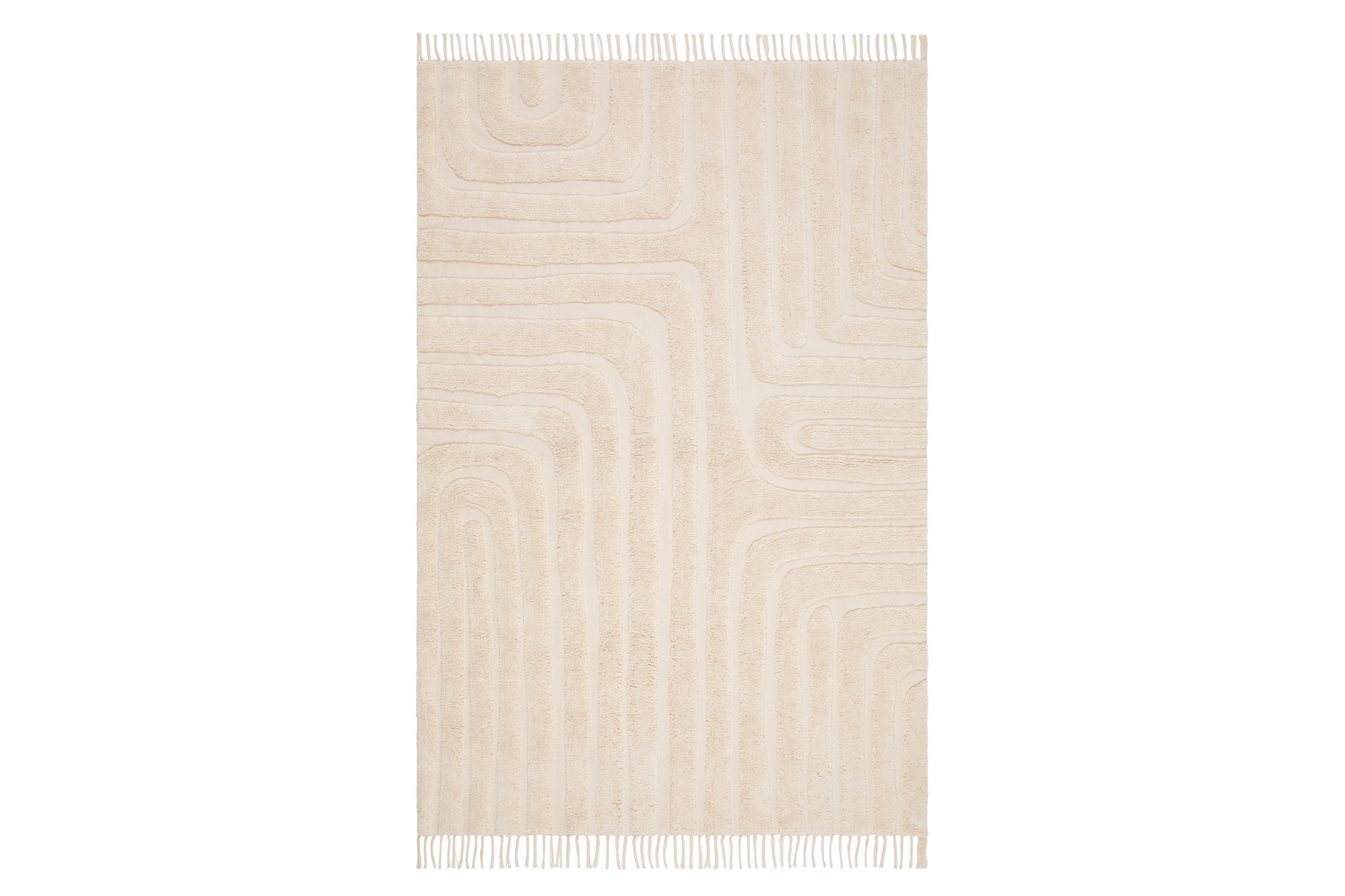 marocko bomullsmatta 160x230 cm - creme