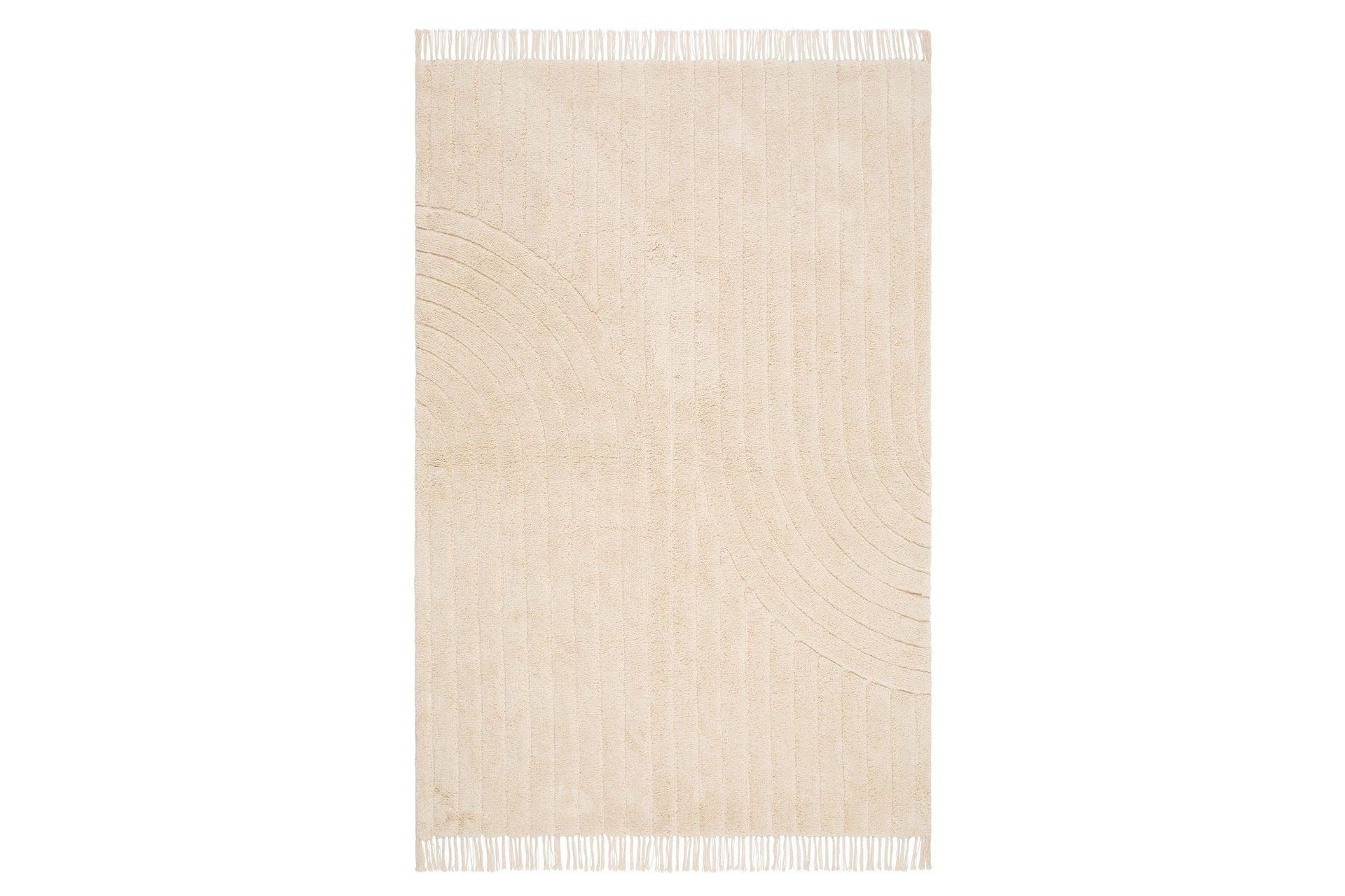 Marocko Bomullsmatta 160x230 cm - Creme