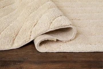 Marocko Bomullsmatta 160x230 cm - Creme - Textil & mattor - Matta - Modern matta - Bomullsmatta