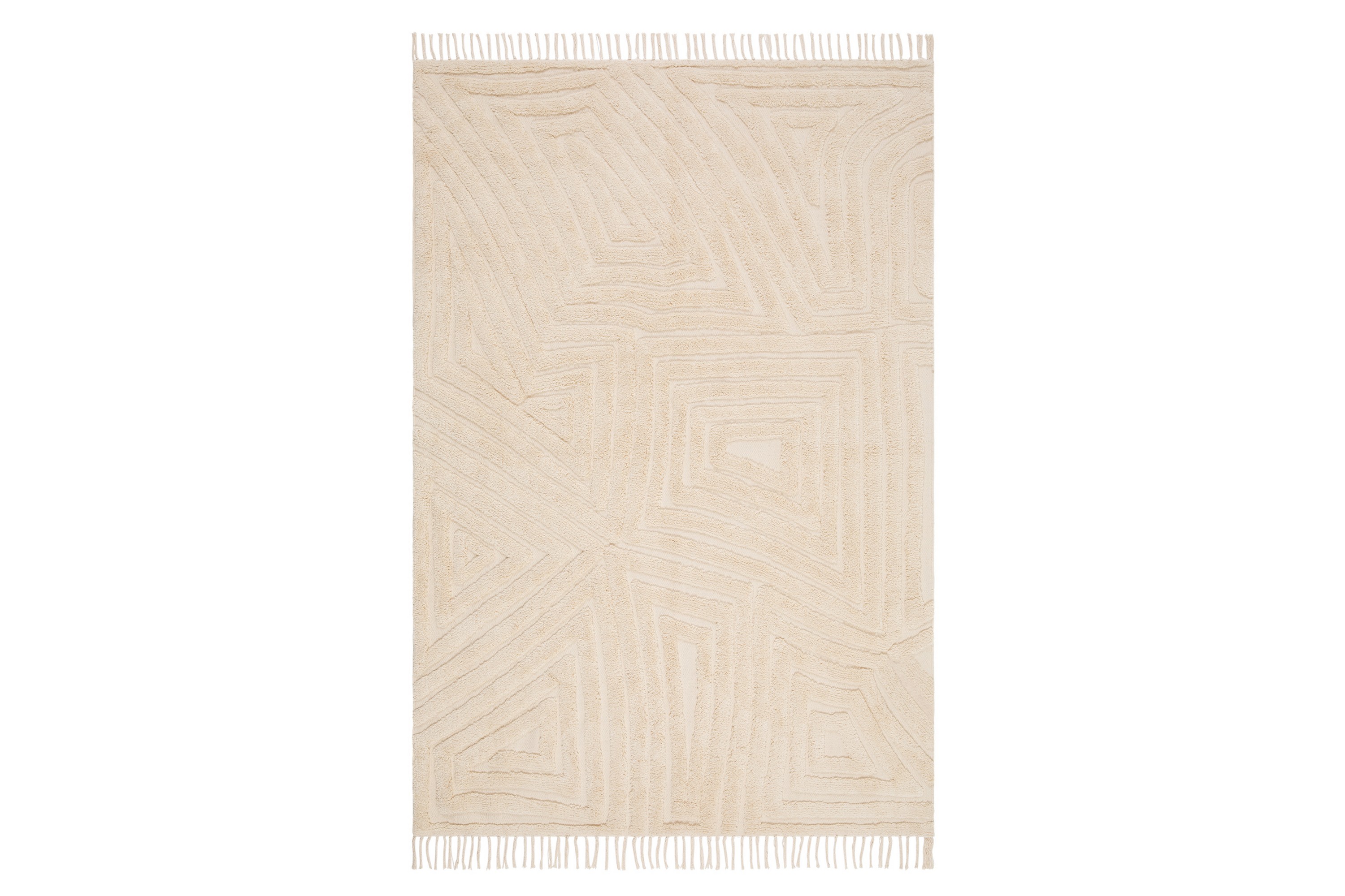 marocko bomullsmatta 200x300 cm - creme