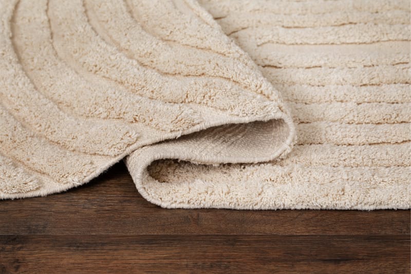 Marocko Bomullsmatta 200x300 cm - Creme - Textil & mattor - Matta - Modern matta - Bomullsmatta