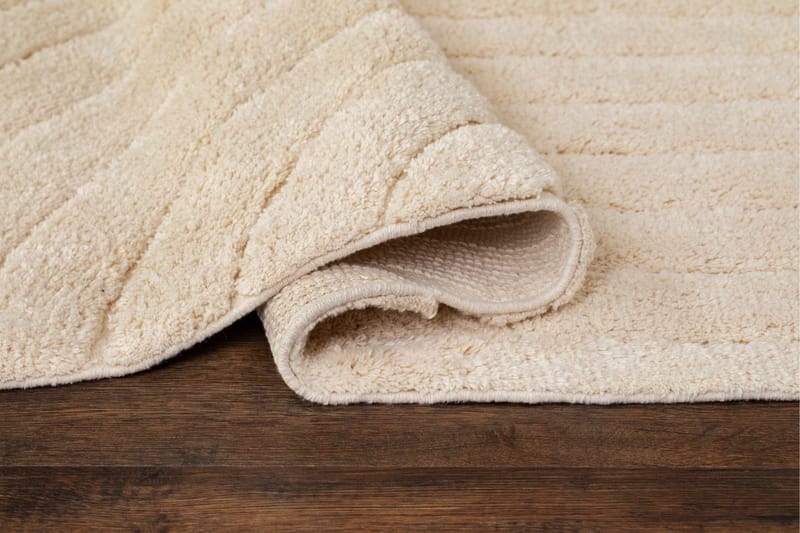 Marocko Bomullsmatta 200x300 cm - Creme - Textil & mattor - Matta - Modern matta - Bomullsmatta