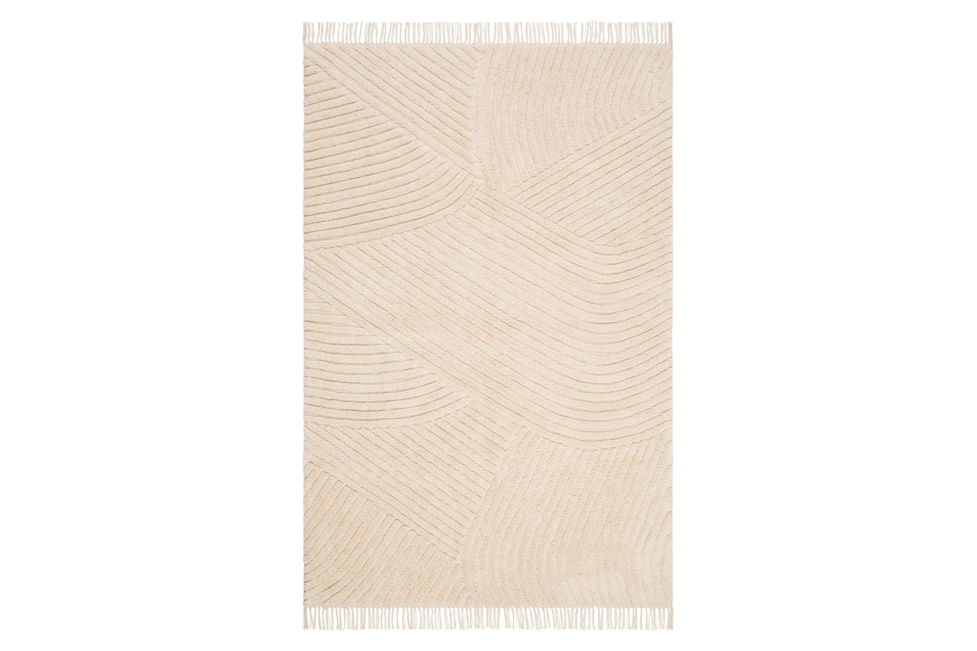 Marocko Bomullsmatta 200x300 cm - Creme