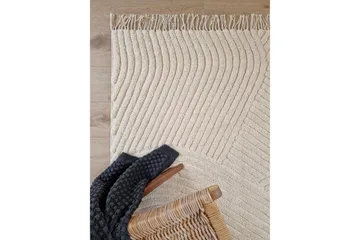 Marocko Bomullsmatta 200x300 cm - Creme - Textil & mattor - Matta - Modern matta - Bomullsmatta