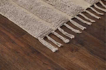 Marocko Bomullsmatta 200x300 cm - Linne - Textil & mattor - Matta - Modern matta - Bomullsmatta