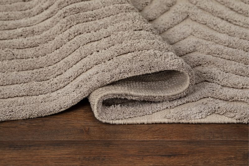 Marocko Bomullsmatta 200x300 cm - Linne - Textil & mattor - Matta - Modern matta - Bomullsmatta