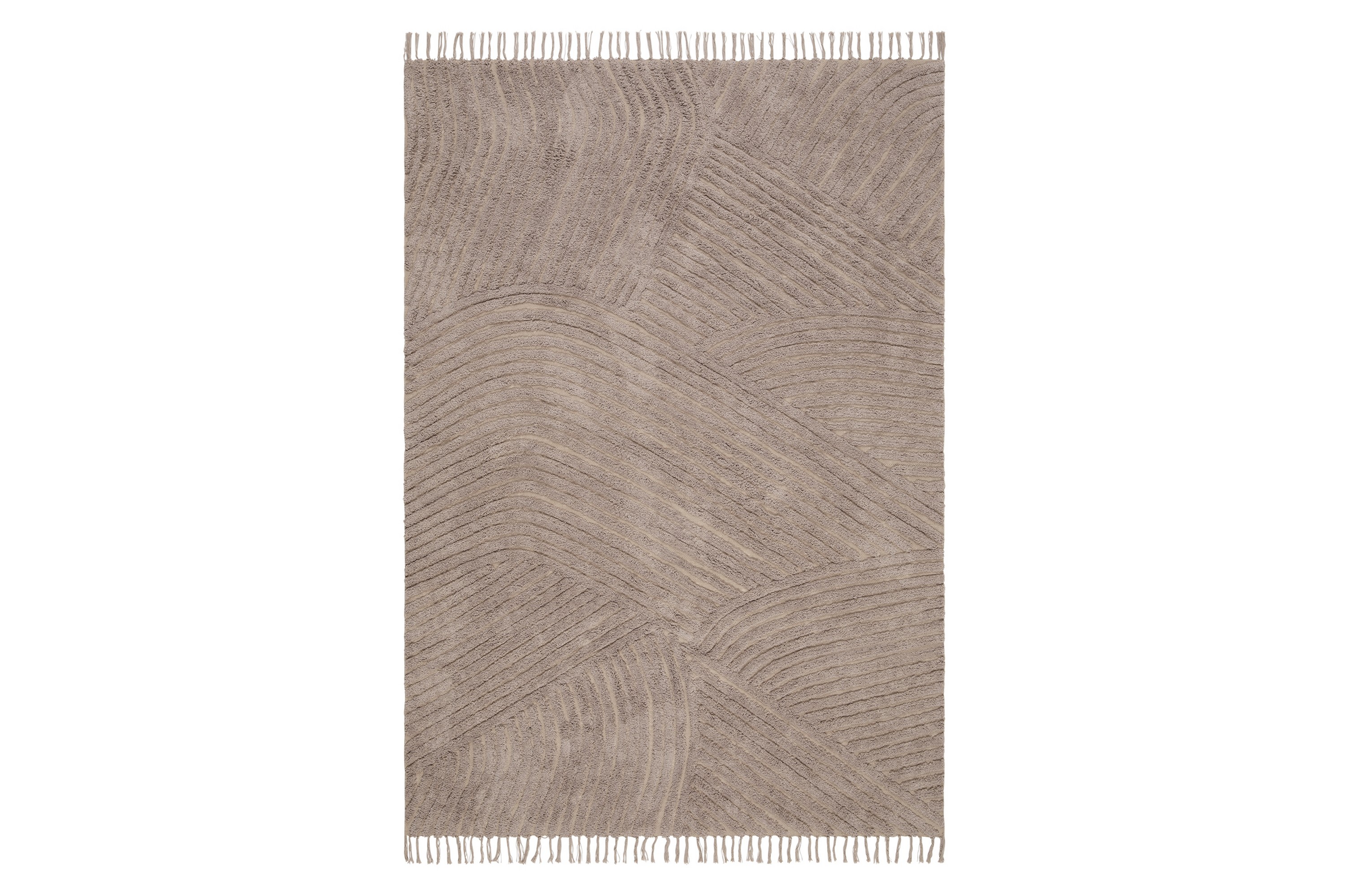 Marocko Bomullsmatta 240x340 cm Linne