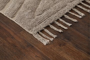Marocko Bomullsmatta 240x340 cm - Linne - Textil & mattor - Matta - Modern matta - Bomullsmatta