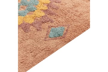 Bomullsmatta Igdir 80x150 cm - Orange - Textil & mattor - Matta - Modern matta - Bomullsmatta