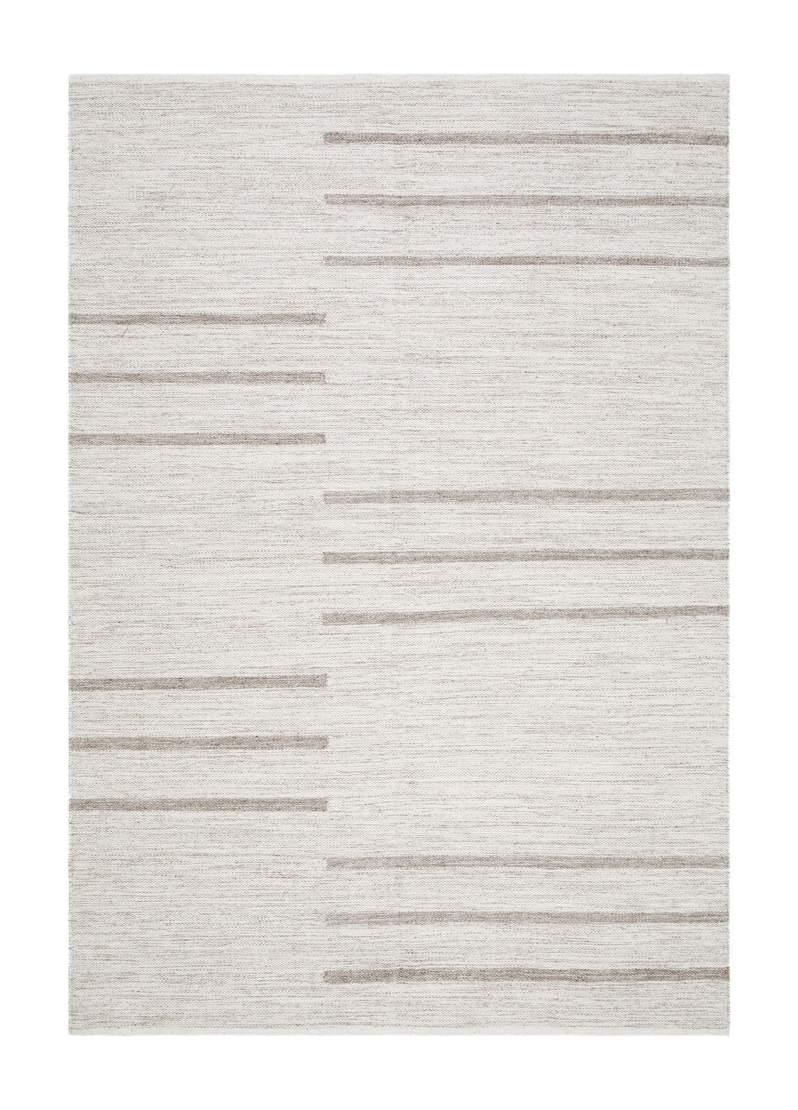 Mellby Bomullsmatta 160x230 cm Rektangulär Creme