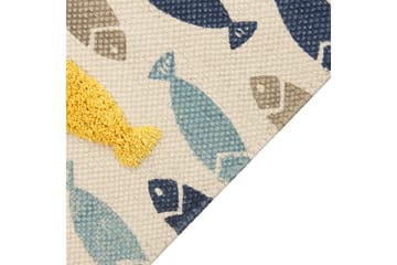 Bomullsmatta Ipuh 80x150 cm - Beige - Textil & mattor - Matta - Modern matta - Bomullsmatta