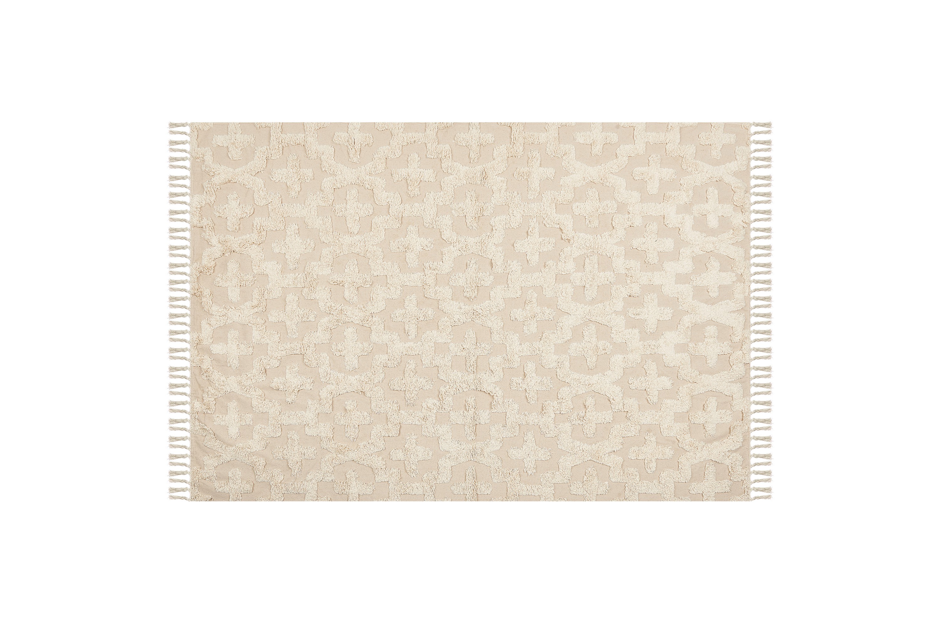 Bomullsmatta Itangar 140x200 cm Beige