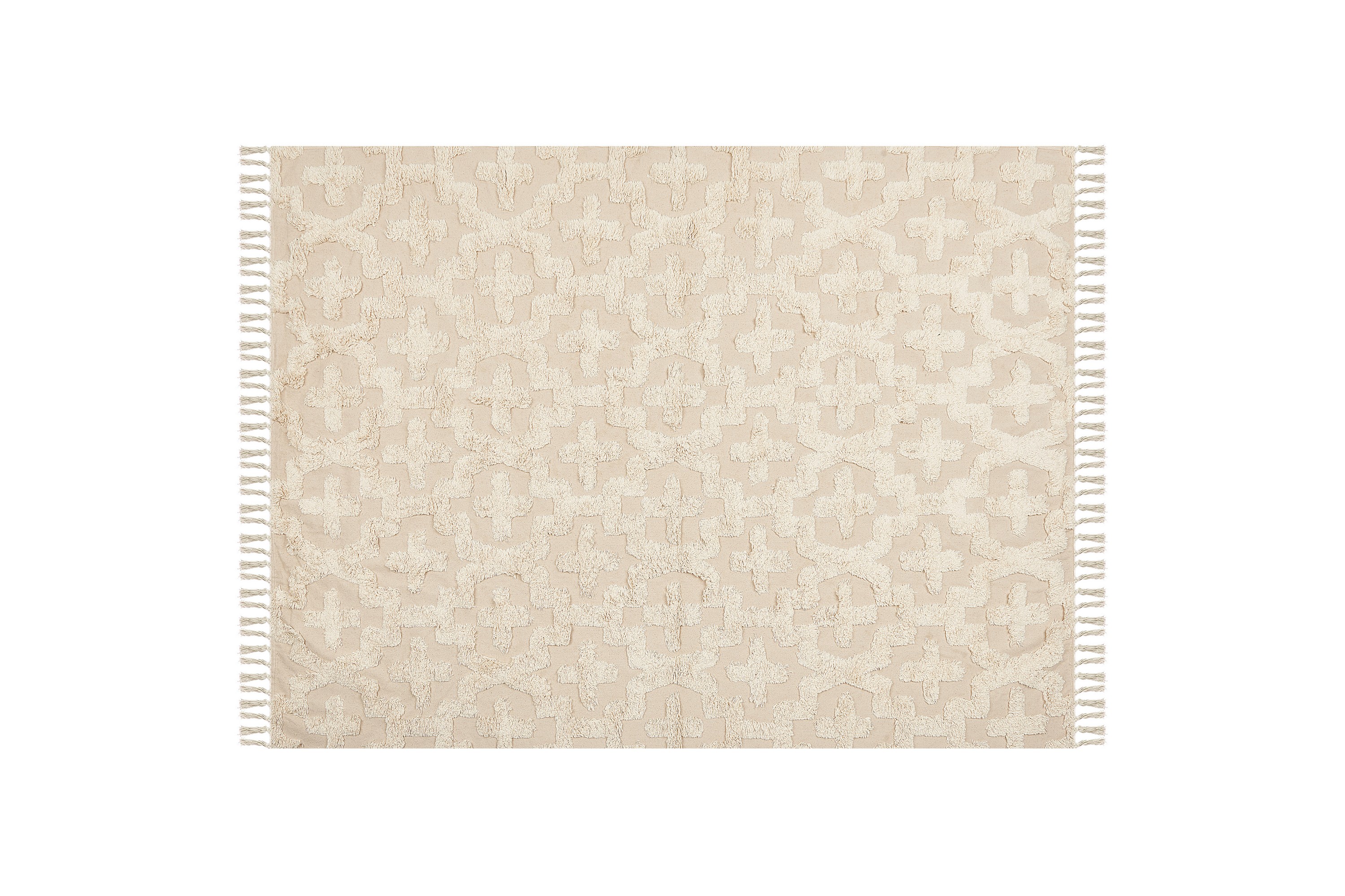 Bomullsmatta Itangar 160x230 cm Beige