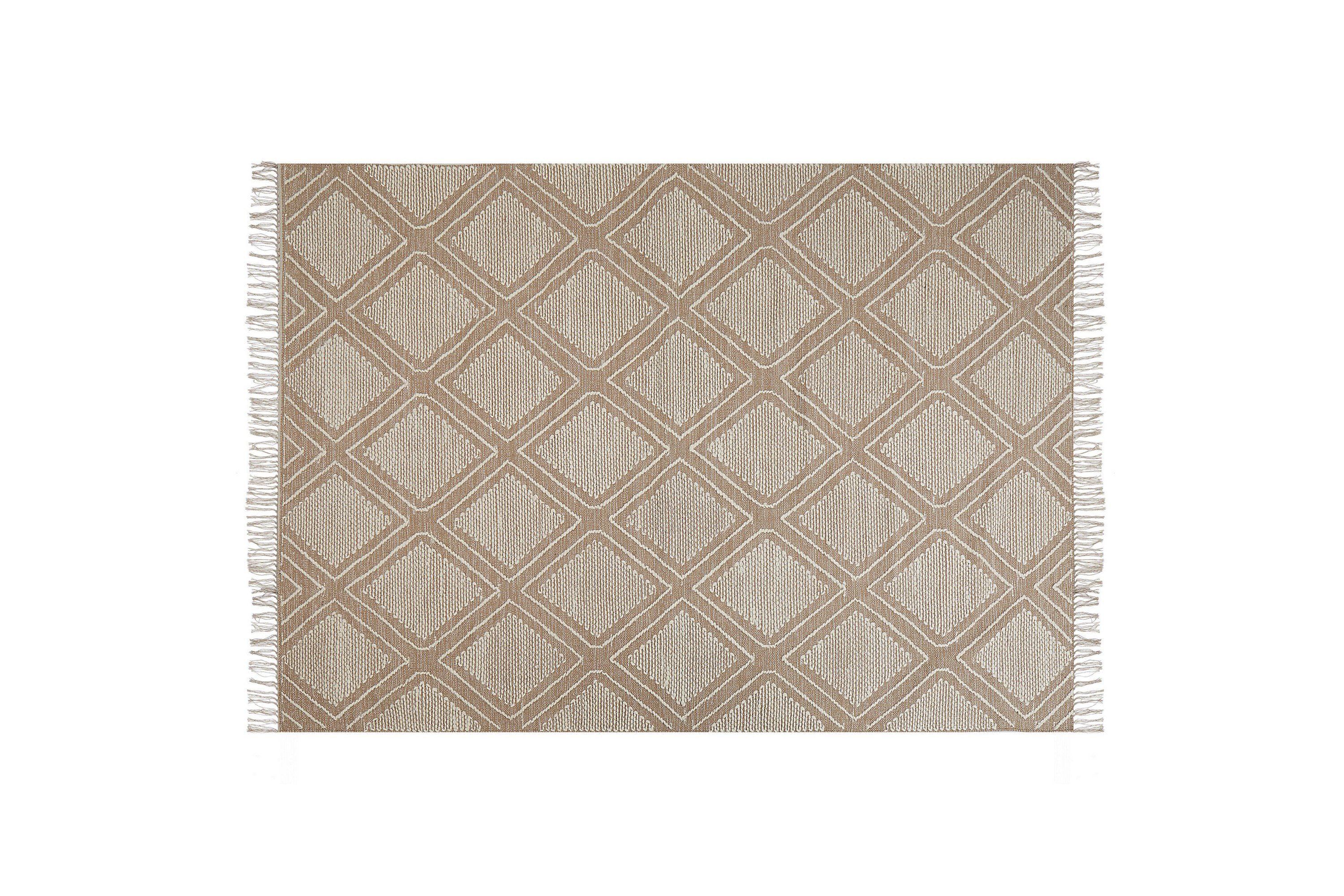 Bomullsmatta Kacem 140x200 cm Beige
