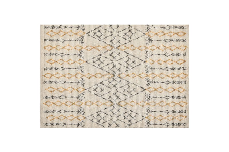 Bomullsmatta Kadapa 160x230 cm - Gul - Textil & mattor - Matta - Modern matta - Bomullsmatta