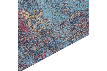 Bomullsmatta Kansu 80x150 cm - Blå - Textil & mattor - Matta - Modern matta - Bomullsmatta