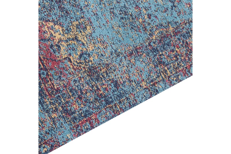 Bomullsmatta Kansu 80x150 cm - Blå - Textil & mattor - Matta - Modern matta - Bomullsmatta