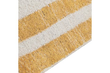 Bomullsmatta Katra 200x300 cm - Gul - Textil & mattor - Matta - Modern matta - Ryamatta