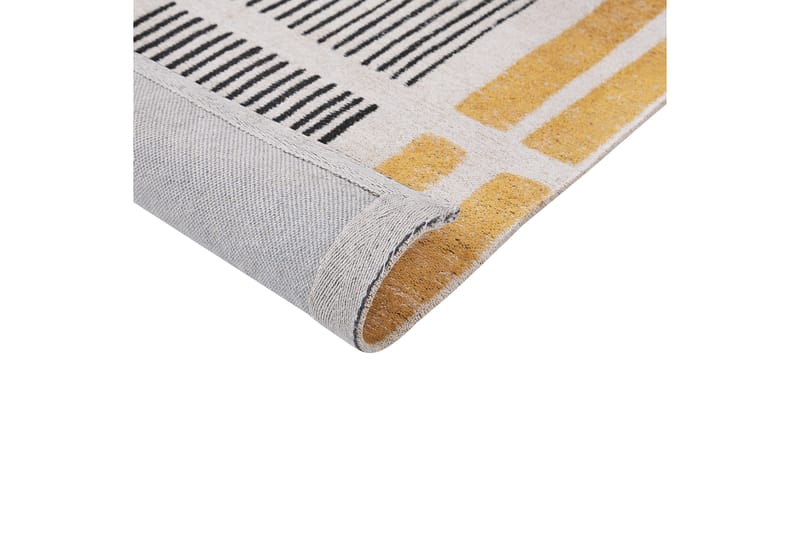 Bomullsmatta Katra 200x300 cm - Gul - Textil & mattor - Matta - Modern matta - Ryamatta
