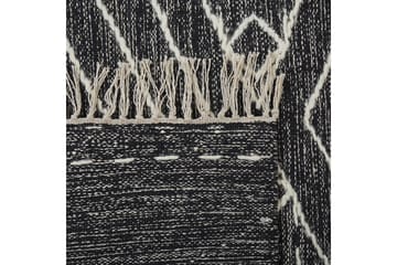 Bomullsmatta Khenifra 160x230 cm - Svart/Vit - Textil & mattor - Matta - Modern matta - Bomullsmatta