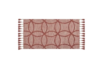 Bomullsmatta Kirsehir 80x150 cm - Röd - Textil & mattor - Matta - Modern matta - Bomullsmatta