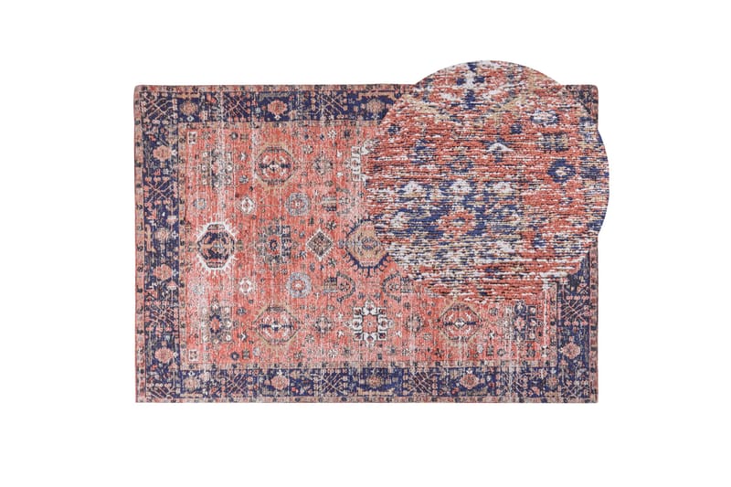 Bomullsmatta Kurin 140x200 cm - Blå - Textil & mattor - Matta - Modern matta - Bomullsmatta