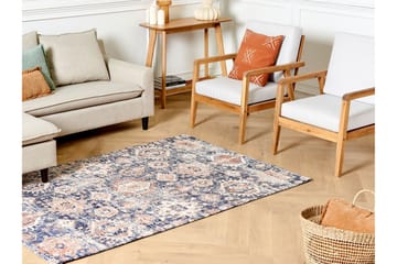 Bomullsmatta Kurin 140x200 cm - Blå - Textil & mattor - Matta - Modern matta - Gångmatta