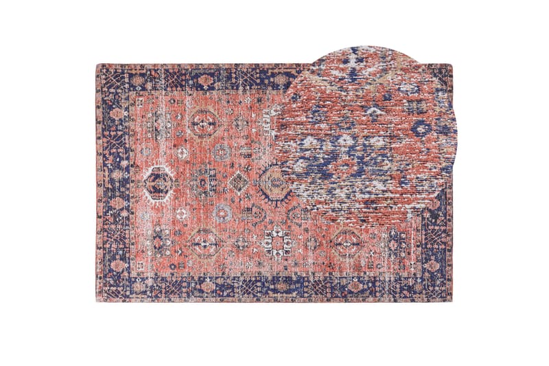 Bomullsmatta Kurin 200x300 cm - Blå - Textil & mattor - Matta - Modern matta - Bomullsmatta