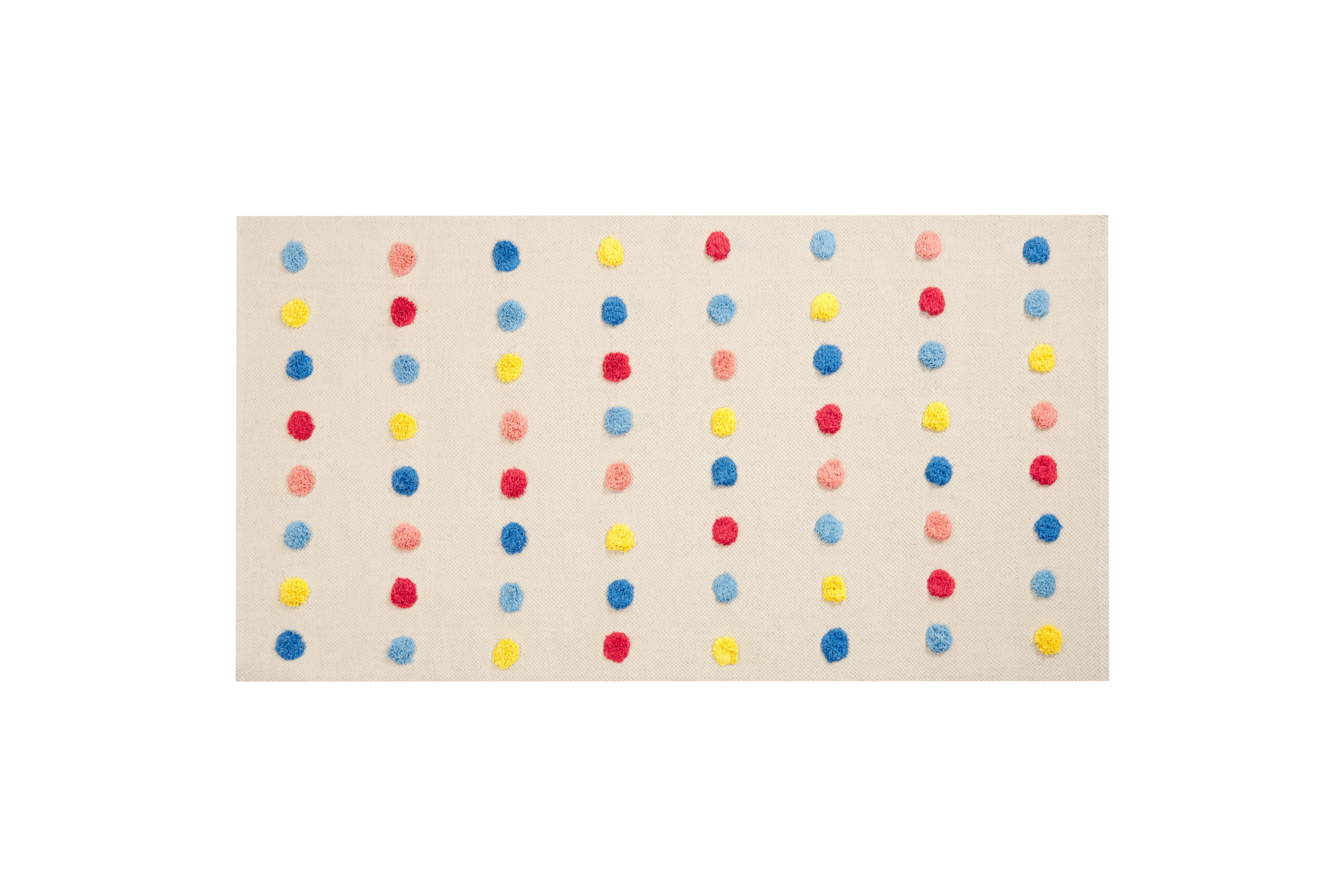 bomullsmatta leles 80x150 cm - beige