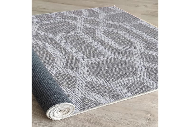 Magma Bomullsmatta 80x200 cm Rektangulär - Grå - Textil & mattor - Matta - Modern matta - Bomullsmatta