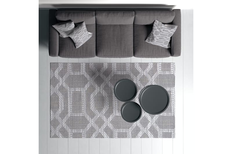 Magma Bomullsmatta 80x200 cm Rektangulär - Grå - Textil & mattor - Matta - Modern matta - Bomullsmatta