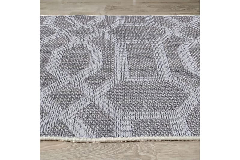 Magma Bomullsmatta 80x200 cm Rektangulär - Grå - Textil & mattor - Matta - Modern matta - Bomullsmatta