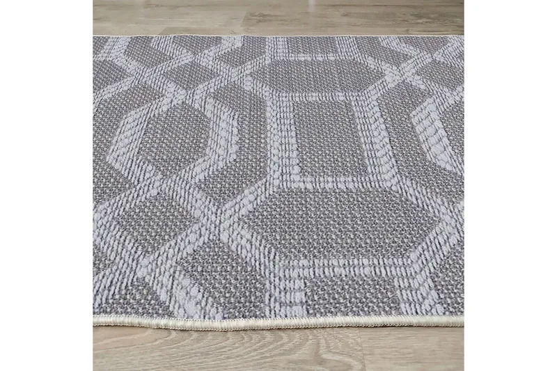 Magma Bomullsmatta 80x200 cm Rektangulär - Grå - Textil & mattor - Matta - Modern matta - Bomullsmatta