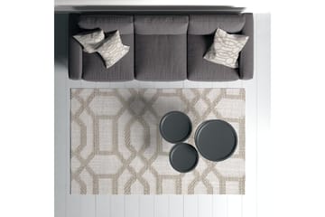 Maltina Bomullsmatta 160x230 cm Rektangulär - Grå - Textil & mattor - Matta - Modern matta - Bomullsmatta