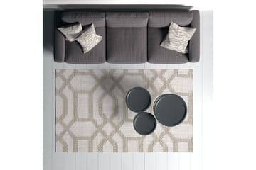 Bomullsmatta Maltina 80x120 Rektangulär - Grå - Textil & mattor - Matta - Modern matta - Bomullsmatta