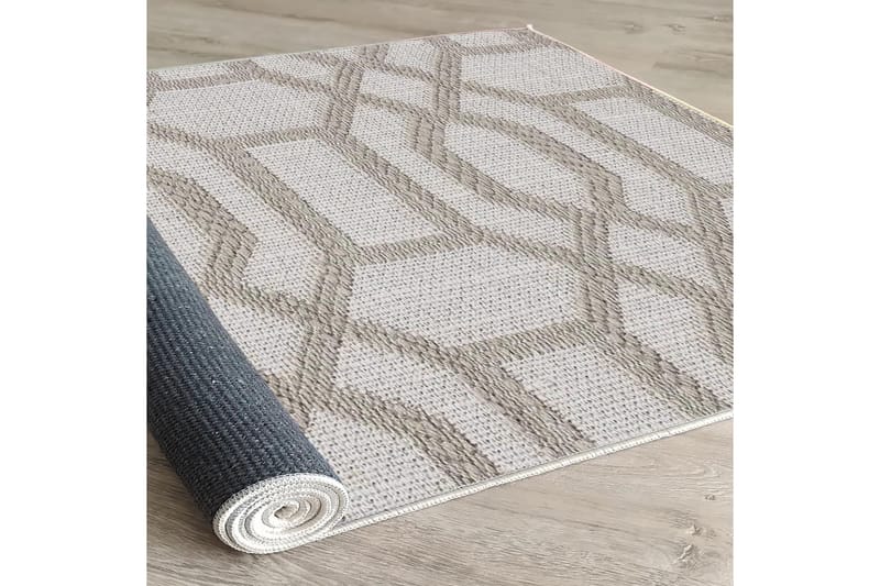 Bomullsmatta Maltina 80x120 Rektangulär - Grå - Textil & mattor - Matta - Modern matta - Bomullsmatta