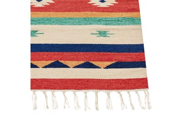 Bomullsmatta Margara 200x300 cm - Röd - Textil & mattor - Matta - Modern matta - Bomullsmatta