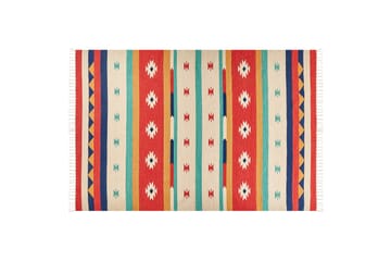 Bomullsmatta Margara 200x300 cm - Röd - Textil & mattor - Matta - Modern matta - Bomullsmatta