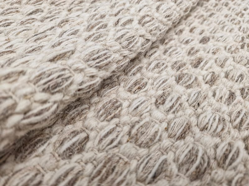 Varberg Bomullsmatta 160x230 cm Rektangulär - Beige - Textil & mattor - Matta - Modern matta - Gångmatta