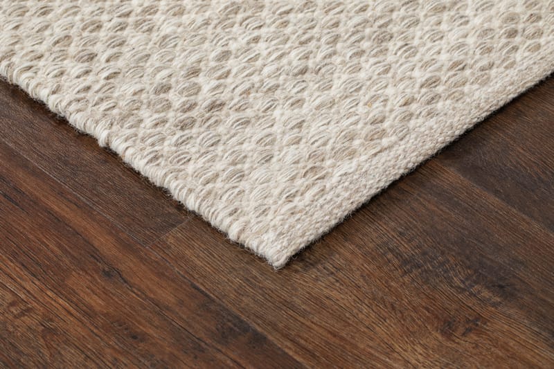Varberg Bomullsmatta 160x230 cm Rektangulär - Beige - Textil & mattor - Matta - Modern matta - Gångmatta