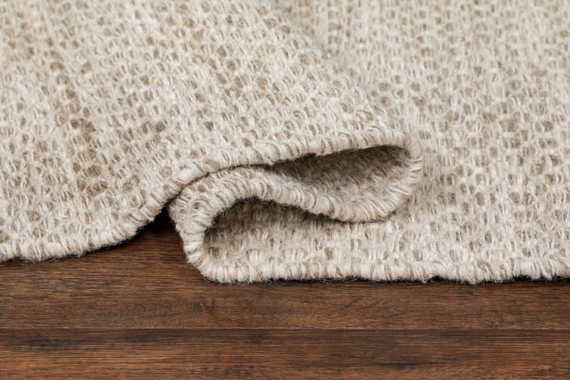 Varberg Bomullsmatta 160x230 cm Rektangulär - Beige - Textil & mattor - Matta - Modern matta - Gångmatta