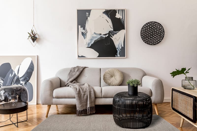 Varberg Bomullsmatta 300x400 cm Rektangulär - Linne - Textil & mattor - Matta - Modern matta - Bomullsmatta