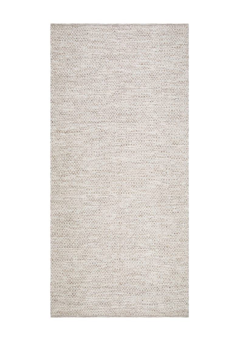 Varberg Bomullsmatta 75x150 cm Rektangulär - Beige - Textil & mattor - Matta - Modern matta - Gångmatta