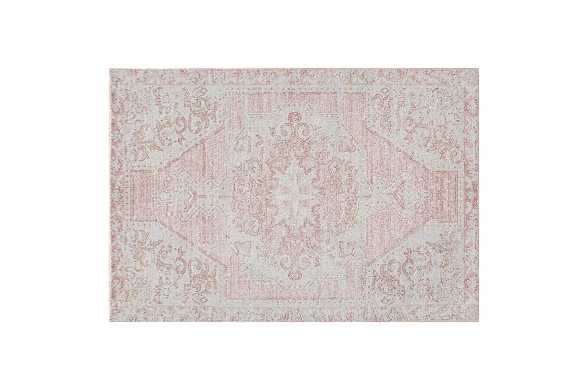 Nilam Bomullsmatta 160x230 cm Rektangul&auml;r - Creme