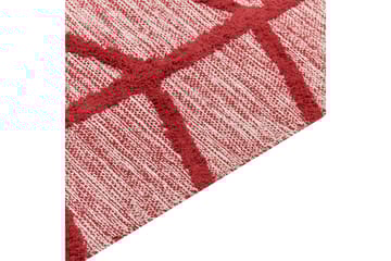 Bomullsmatta Notton 160x230 cm - Röd - Textil & mattor - Matta - Modern matta - Bomullsmatta